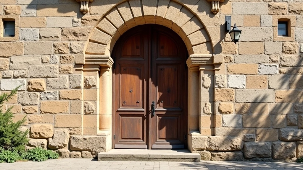 Istorinio pastatų fragmentas Kauno senamiestyje
